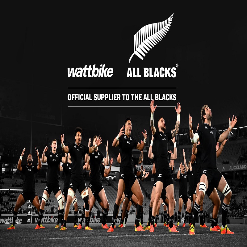Wattbike × All Blacks 公式パートナーシップ契約を締結
