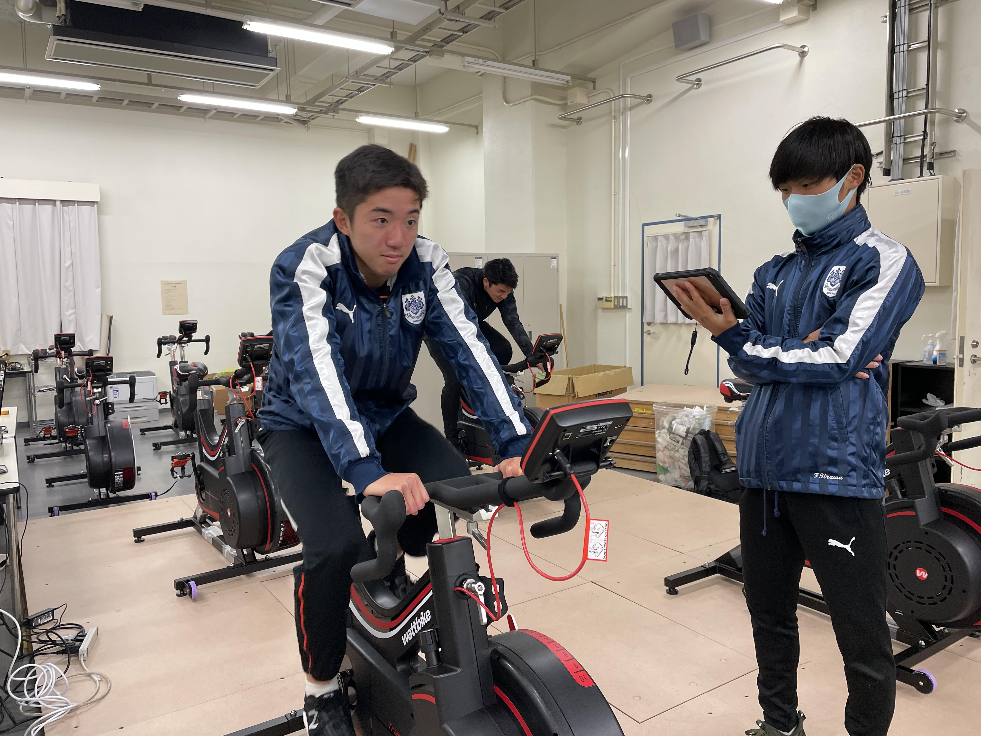筑波大学と共同研究を開始 サッカーにおける活用法 日本サイクス ワットバイク